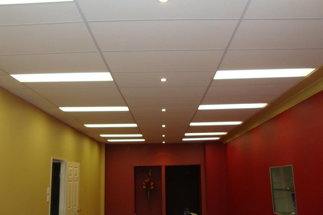Suspended Ceilings in Commercial Shop Front